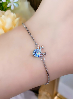 ChinPin/芷芯女莫桑石手链