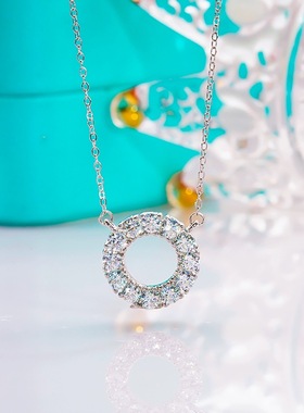 圆环项链简约高级时尚