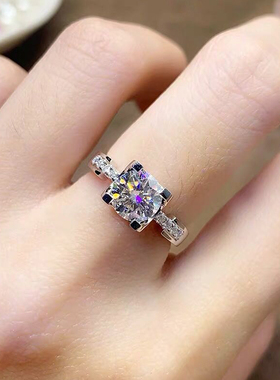 小蛮腰牛头结婚订婚钻石戒指