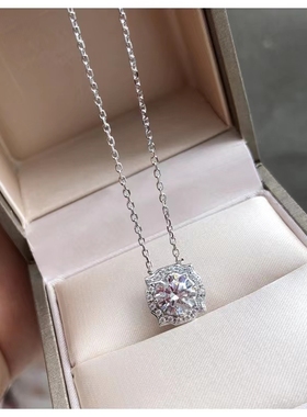 PRINGXYO字链女莲花项链