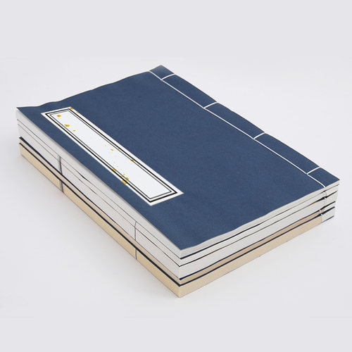 空白仿古宣纸笔记本小楷线装本族谱家谱手抄本篆刻印谱专用纸毛笔字练习纸线装书册页软笔硬笔练字纸书法本 - 图3