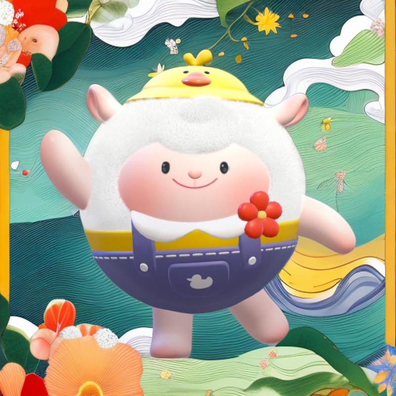 蛋仔派对皮肤鸭鸭dongdong羊东东羊皮肤鹿车双人龙魂战神骑士盲盒