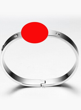 新款欧美情人节礼物抖音网红钛钢桃心手镯钥匙项链冲上云霄情侣同