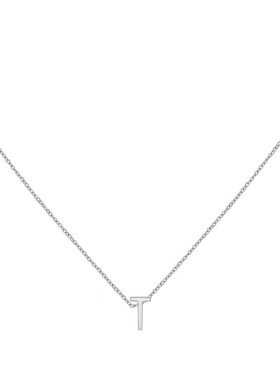 新款26个首字母大写简约项链女不锈钢英文字母项链个性化名字项链