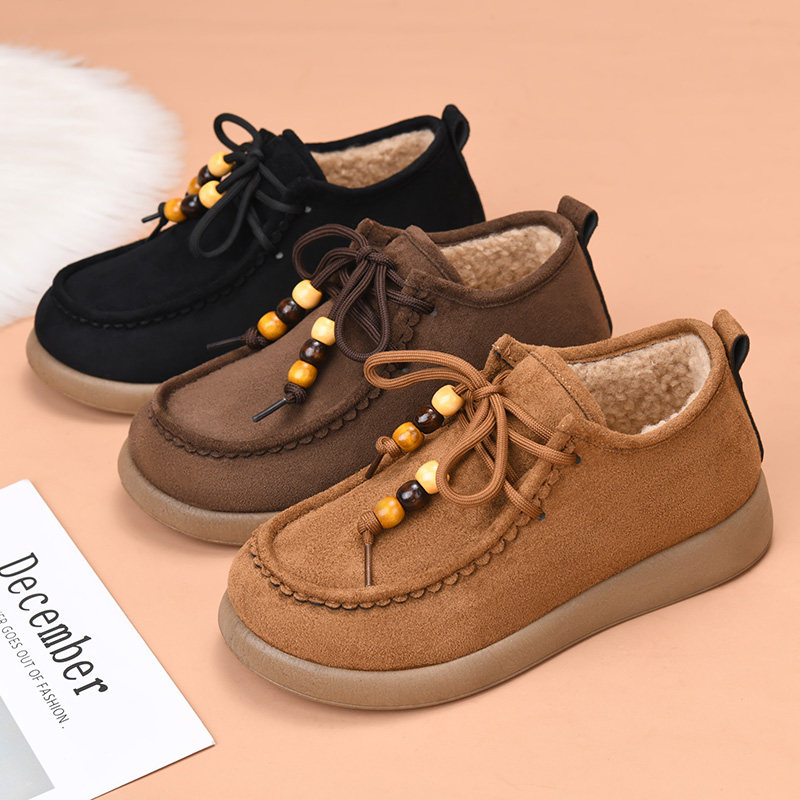 冬季老北京棉鞋女加绒保暖袋鼠鞋妈妈棉靴加厚防滑女士厚底雪地靴,淘宝优惠券,粉丝福利购,淘宝优惠卷