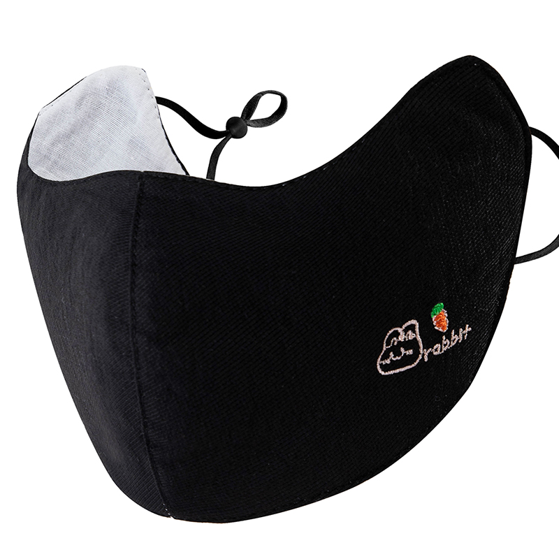 口罩女秋冬季防寒保暖时尚纯棉布韩版学生户外骑行护脸面罩男潮款 - 图3