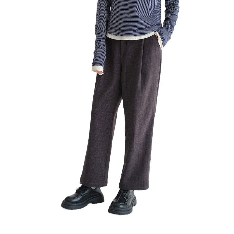 【清仓特惠】大码女装宽松垂坠感休闲裤胖mm春新款直筒高腰九分裤,淘宝优惠券,粉丝福利购,淘宝优惠卷