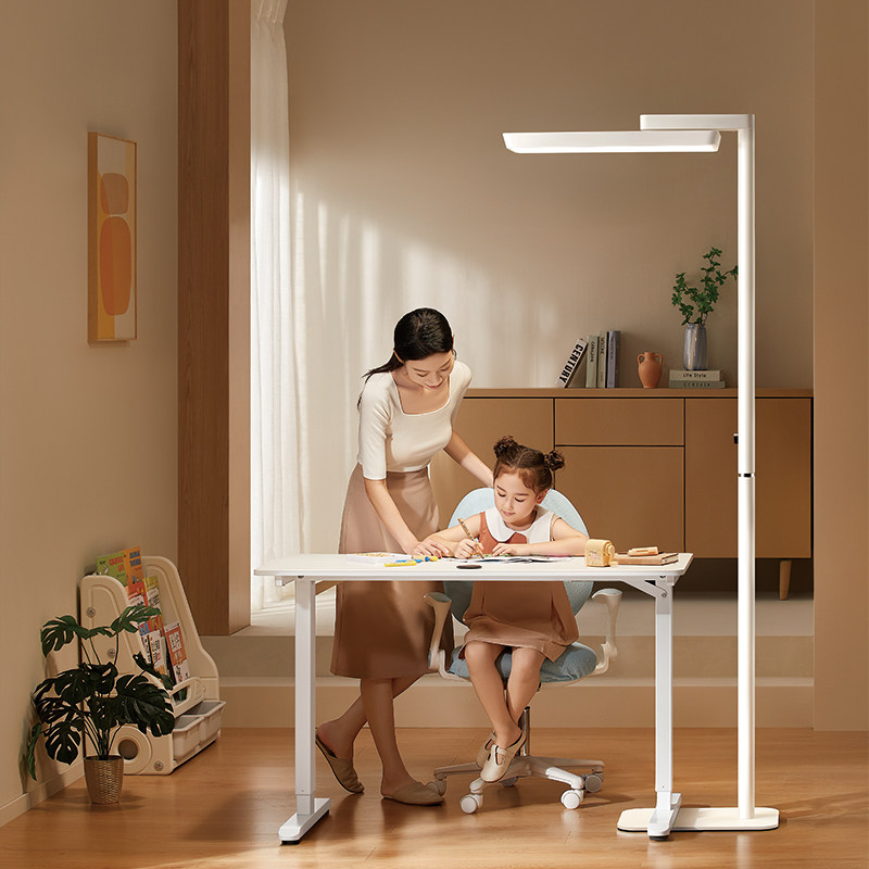好视力护眼大路灯护眼学习专用儿童学生写字书桌全光谱落地台灯F9
