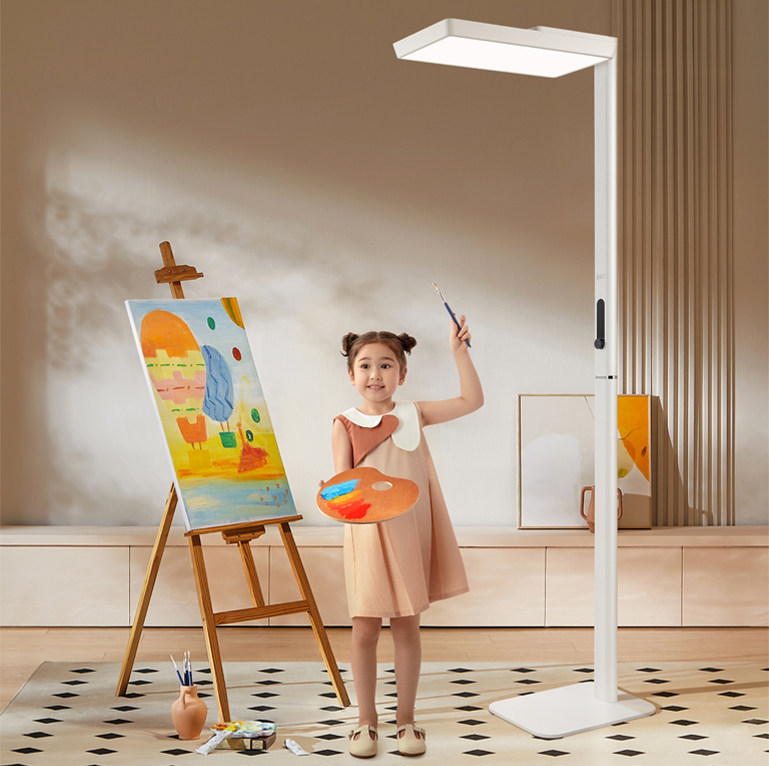 好视力护眼大路灯护眼学习专用儿童学生写字书桌全光谱落地台灯F9