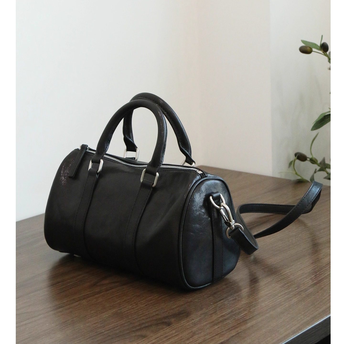 【PIGMISS】头层植鞣牛皮复古枕头包女高级感手提单肩斜挎通勤包,淘宝优惠券,粉丝福利购,淘宝优惠卷