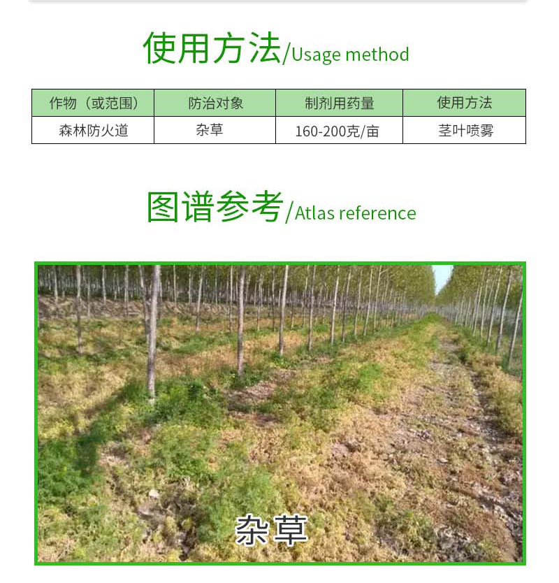 高浓度75%环嗪酮森泰环嗪哃除杂树杀杂竹灌木杂草除草烂根剂农药 - 图2