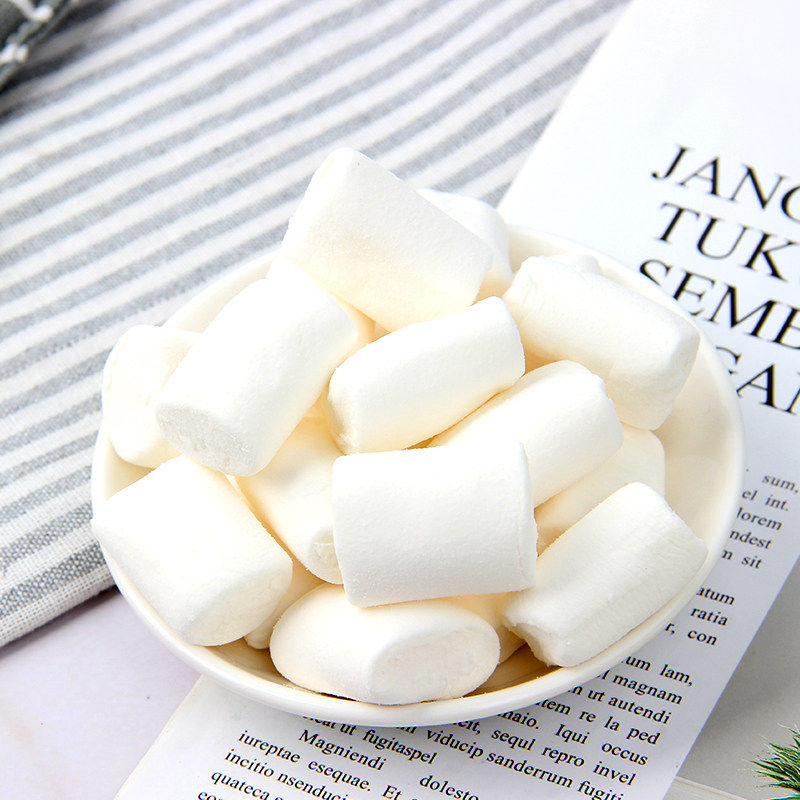 喜顿雅谷纯白柱棉花糖500g减甜度自制奶枣饼干牛轧糖diy烘焙原料,淘宝优惠券,粉丝福利购,淘宝优惠卷