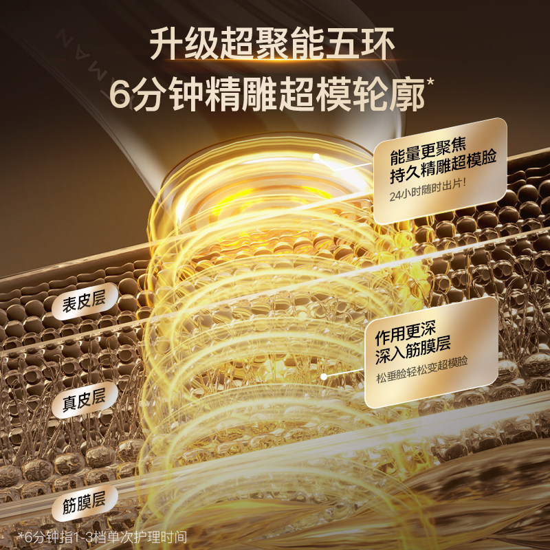 【国补再减15%】雅萌DEEP超聚环精雕美容仪家用抗老送礼物推荐,淘宝优惠券,粉丝福利购,淘宝优惠卷