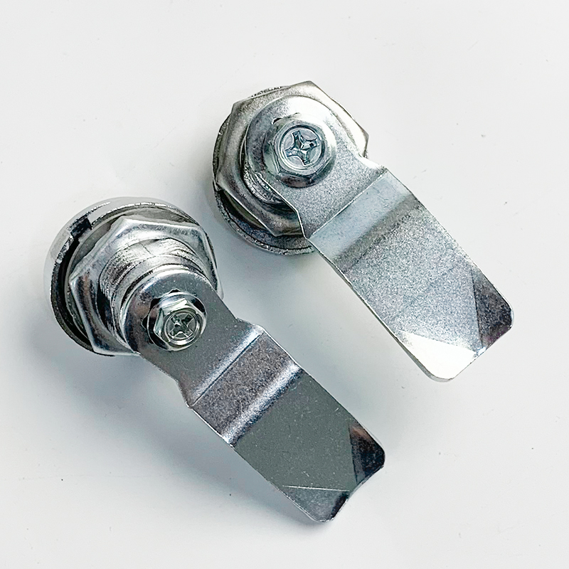 海坦MS705-3A转舍锁 三角一字圆柱锁 配电箱柜门锁 防水盖铅封锁 - 图3