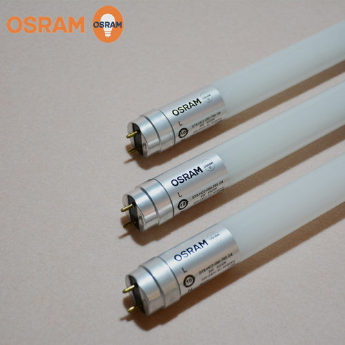 OSRAM欧司朗T8 8W16W LED日光灯管单端双端1.2米格栅支架灯管光源 - 图2