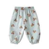 Детские летние тонкие штаны, средство от комаров, летняя одежда для мальчиков, коллекция 2023, в западном стиле, детская одежда