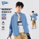 Boys' Spring Soft Denim Shirt ເດັກນ້ອຍພາກຮຽນ spring ແລະດູໃບໄມ້ລົ່ນແບບໃຫມ່