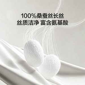 罗莱家纺LOVO全棉100%桑蚕丝被子四季通用春秋被芯子母被夏凉被