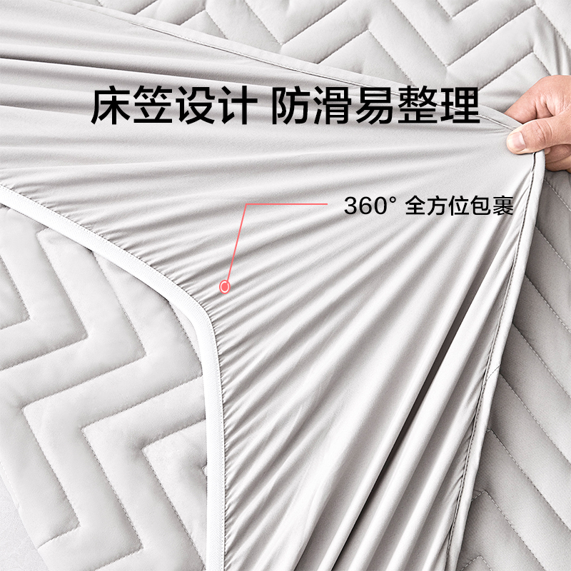 LOVO乐蜗家纺床罩床垫薄款席梦思保护套罩防螨床笠可洗垫被床褥子