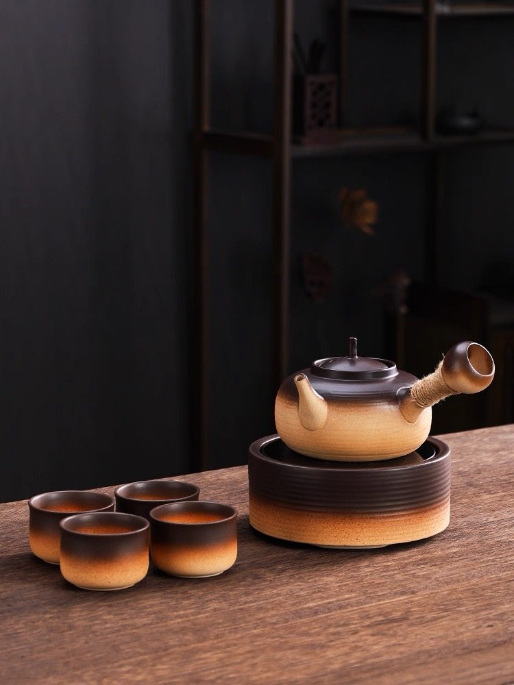 迷你电陶炉陶土茶炉套装烧水壶电茶壶茶具手工煮茶烧水复古沙铫壶,淘宝优惠券,粉丝福利购,淘宝优惠卷