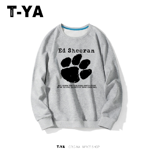 Ed Sheeran专辑艾德希兰黄老板周边同款春秋圆领男女卫衣 长袖B款 - 图1