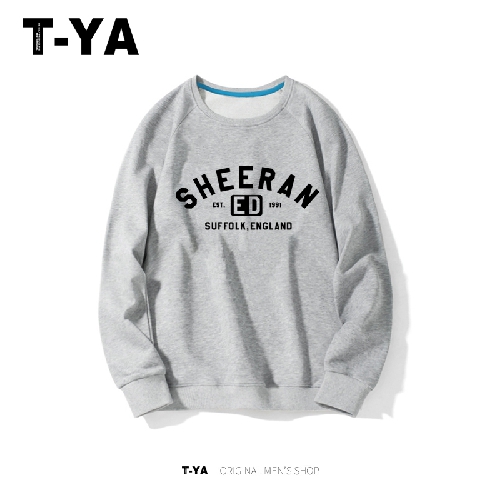 Ed Sheeran专辑艾德希兰黄老板周边同款春秋圆领男女卫衣 长袖B款 - 图3