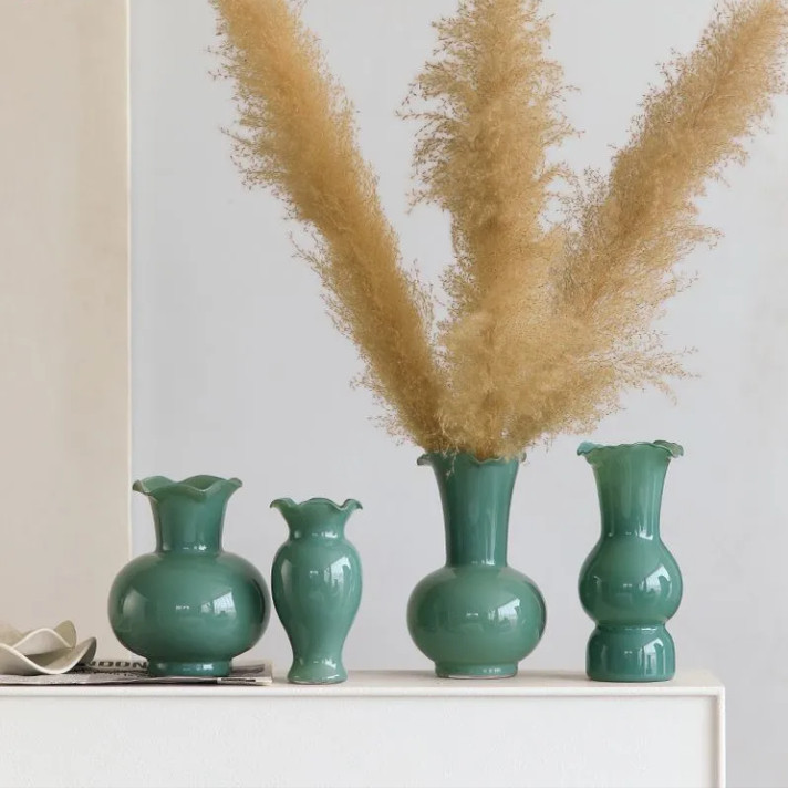 芬顿中古花瓶轻奢高级感水养鲜花客厅简约插花摆件装饰品花瓶,淘宝优惠券,粉丝福利购,淘宝优惠卷