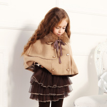 Monarch designs autumn and winter baby out of cloak children Mao and the girls jacket girl princess Beatle