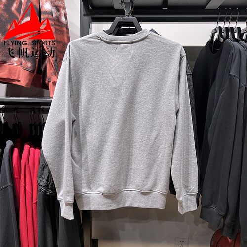 NIKE耐克JORDAN男装2025春季法式毛圈百搭圆领运动卫衣FV7296-091 - 图0
