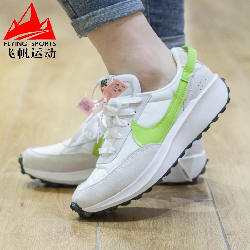 NIKE耐克女鞋2022夏款WAFFLE DEBUT复古华夫运动休闲鞋DH9523-101-图1