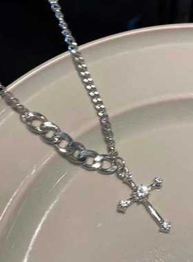 十字架轻奢新款饰品配饰锆石