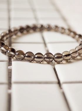 ins小众设计酷百搭茶水晶手链