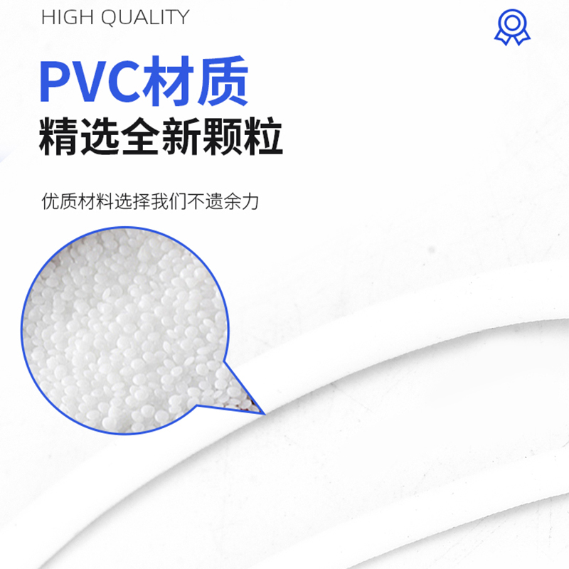 线号机专用线号管PVC内齿套管号码管梅花管通用型1卷 白色1.5平方 - 图0