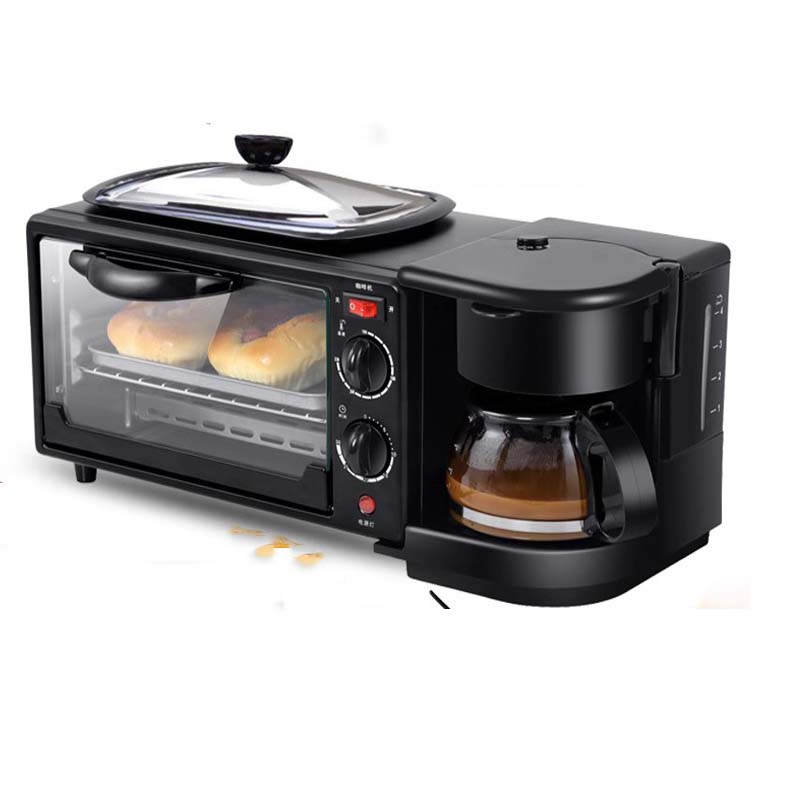 3in1 breakfast toaster coffee oven make早餐机烤箱面包咖啡机 - 图3