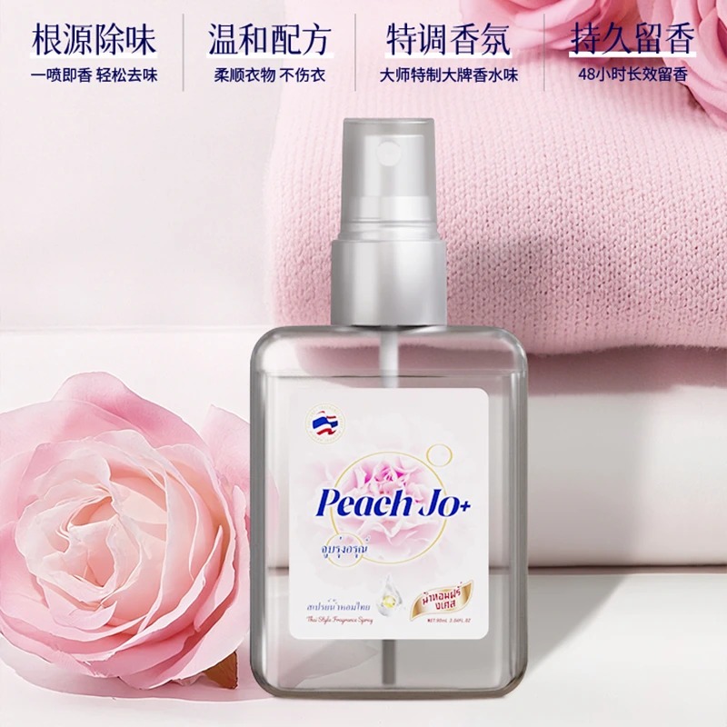 PEACH JO+泰式芍药扁桃仁奶香氛喷雾无酒精除味喷雾淡香持久留香 - 图2