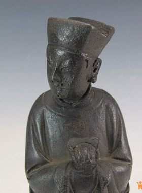 沈万三人物雕像摆件定制