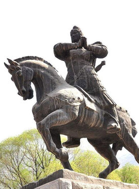 定制干将莫邪雕塑定做姬夫差吴王