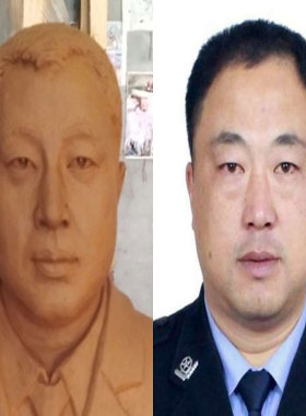 纯铜定制头像雕塑半身摆件人物像