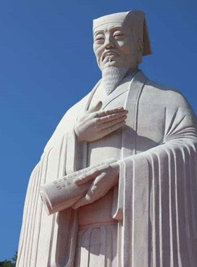 张贵雕像牛富范天顺边居谊姚姜像