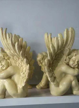 欧式风生日礼物雕像桌面摆件定制