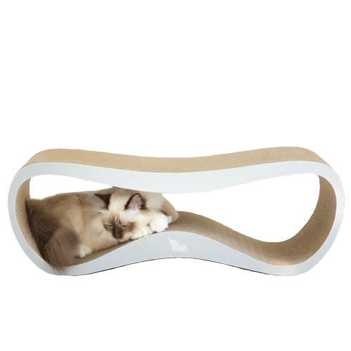 Супер великая кошачья доска все -в одном вертикальном кошачьем гнезде мульти -кат -когтей измельчающих гофрированных бумажных износов -устойчивый к захвату 8 -символов кошачьей когтяной доски