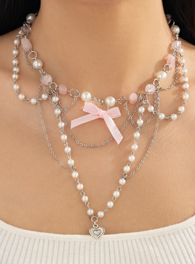 欧美跨境饰品甜酷ins风蝴蝶结