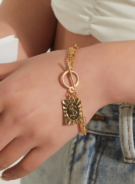 欧美跨境饰品潮流美元货币标志时