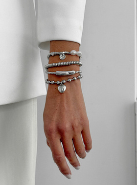 欧美跨境ins个性异形仿珍珠串珠