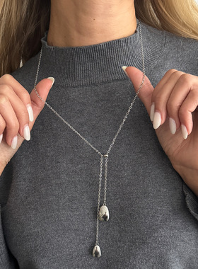 欧美跨境饰品简约ins风蝴蝶结吊