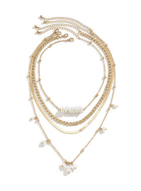 欧美跨境饰品简约十字蛇骨链条