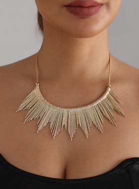 欧美跨境饰品轻奢金属感纹理棒棒