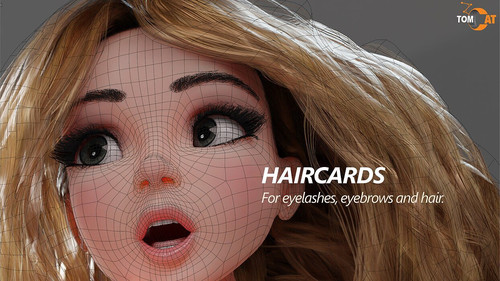 Cgtrader模型Anika Rigged woman for Blender Low-poly 3D model - 图1