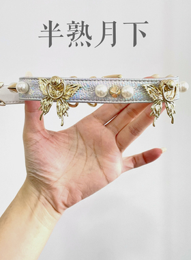 双蝴蝶珍珠小众原创项圈PUPPY皂化液蝴蝶水钻珍珠项链