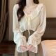 ເສື້ອຍືດແຂນຍາວ Chiffon ປ້ອງກັນແສງແດດໃນລະດູຮ້ອນ